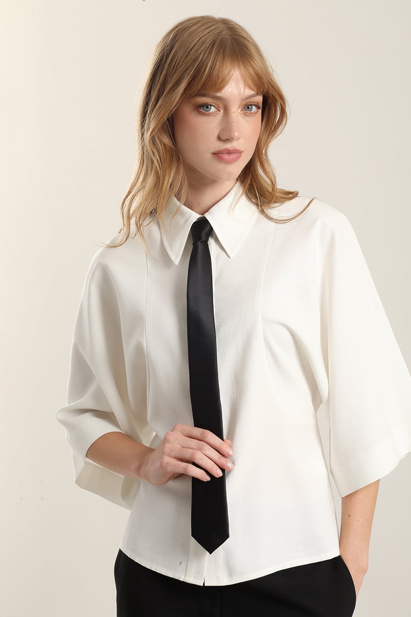 BLUSA KIMONO FANTASIA, CRUDO LIOLA - 3