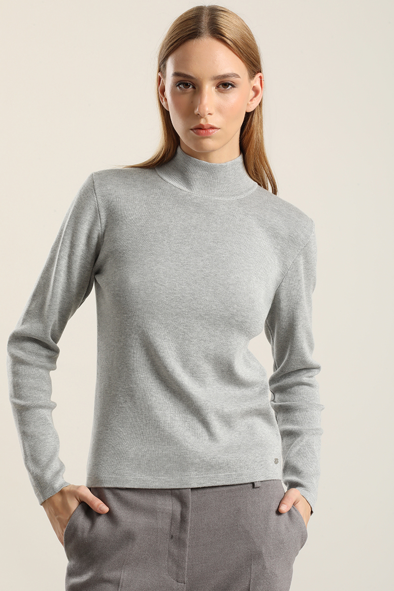 JERSEY PUNTO, RIVETE METALIZADO, GRIS LIOLA - 1