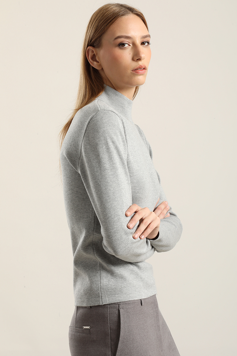 JERSEY PUNTO, RIVETE METALIZADO, GRIS LIOLA - 3