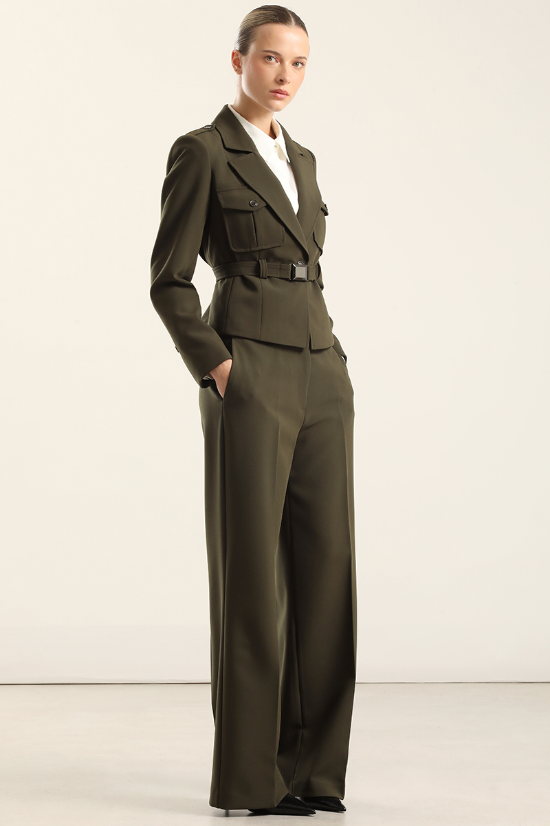 CHAQUETA BOLSILLOS CARGO, MILITAR LIOLA - 2