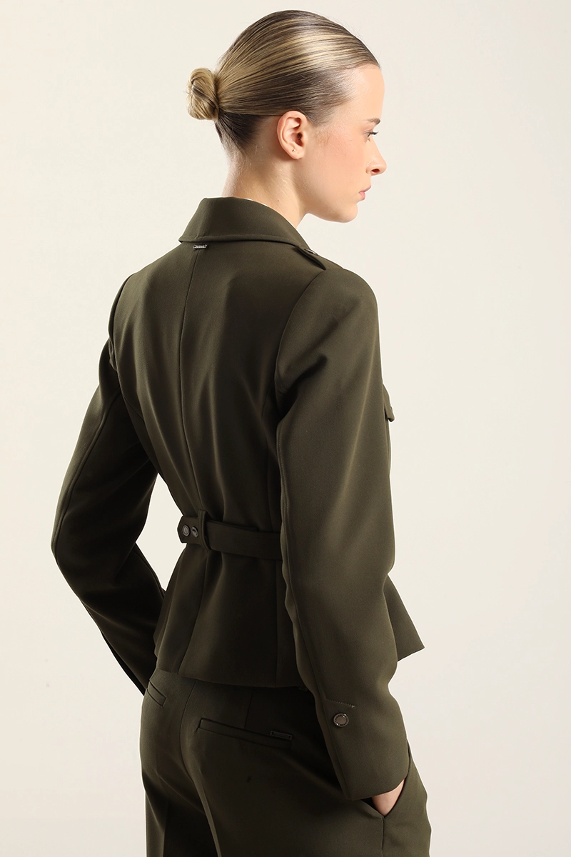 CHAQUETA BOLSILLOS CARGO, MILITAR LIOLA - 4