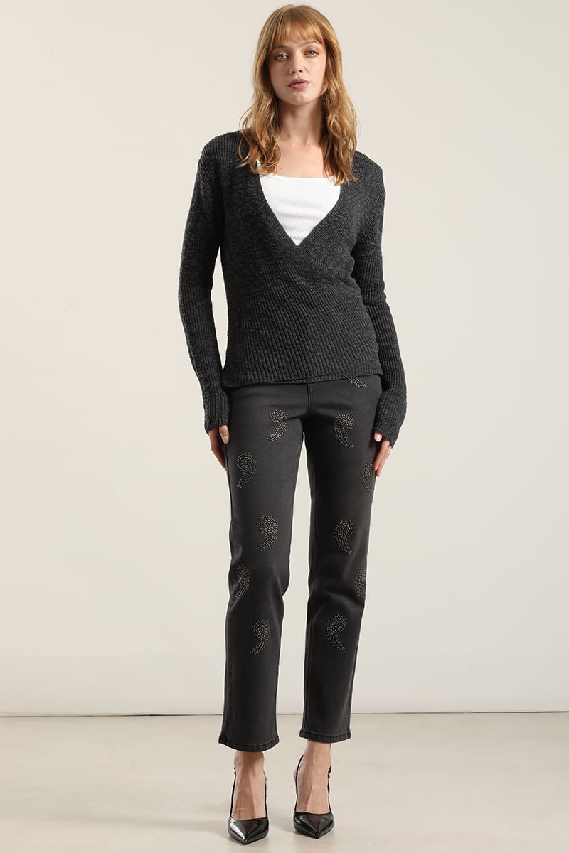 JERSEY PUNTO ENVOLVENTE,GRIS LIOLA - 1