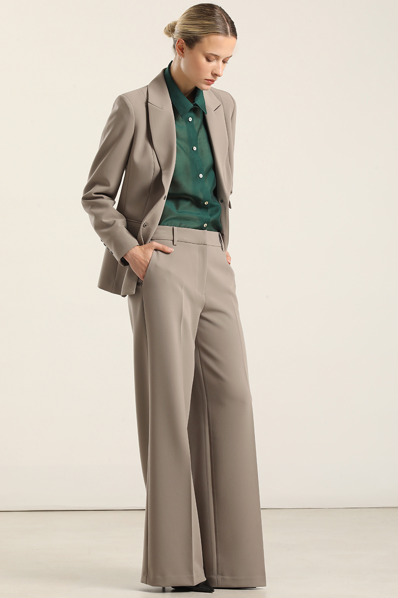 PANTALON ANCHO, TIRO ALTO, TOPO LIOLA - 1