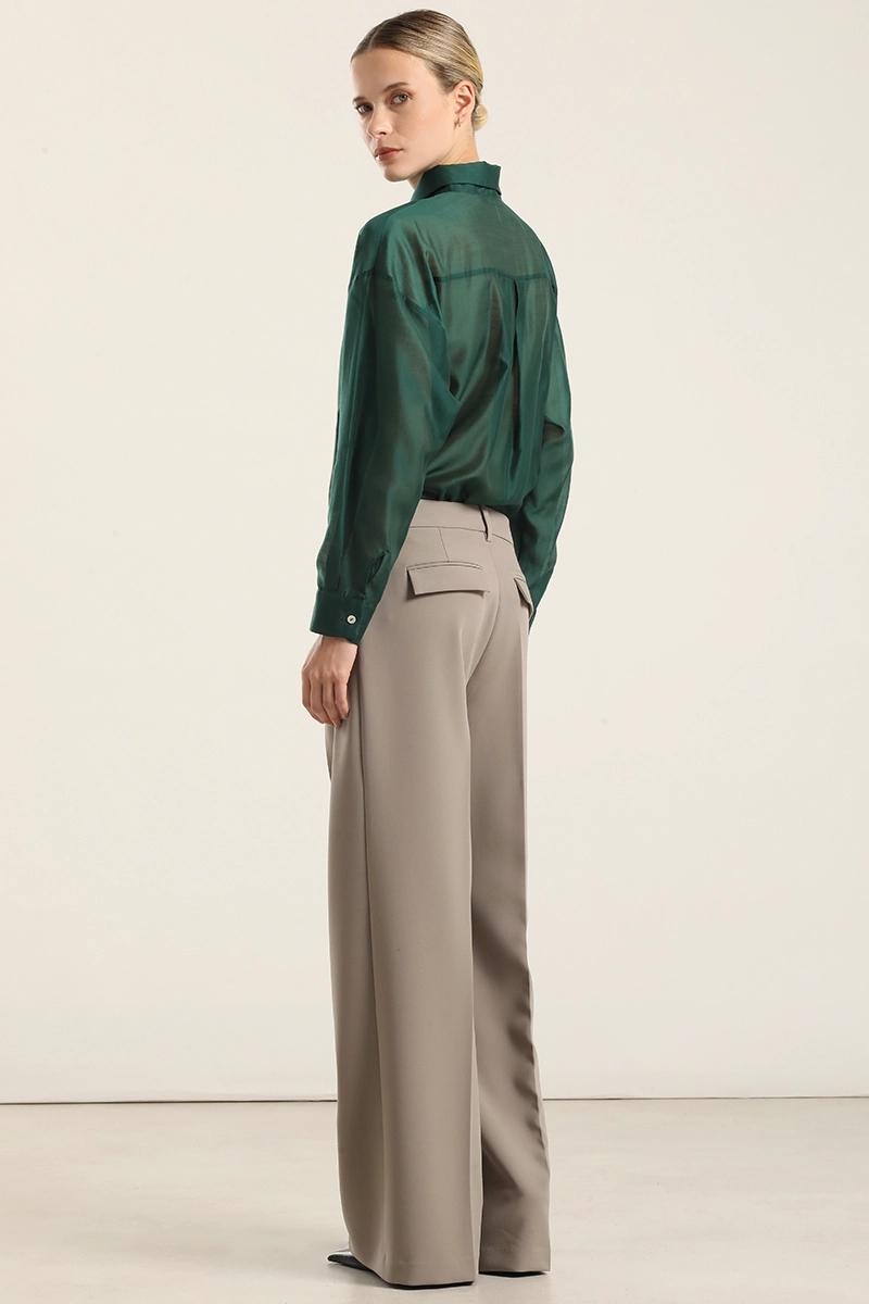 PANTALON ANCHO, TIRO ALTO, TOPO LIOLA - 5