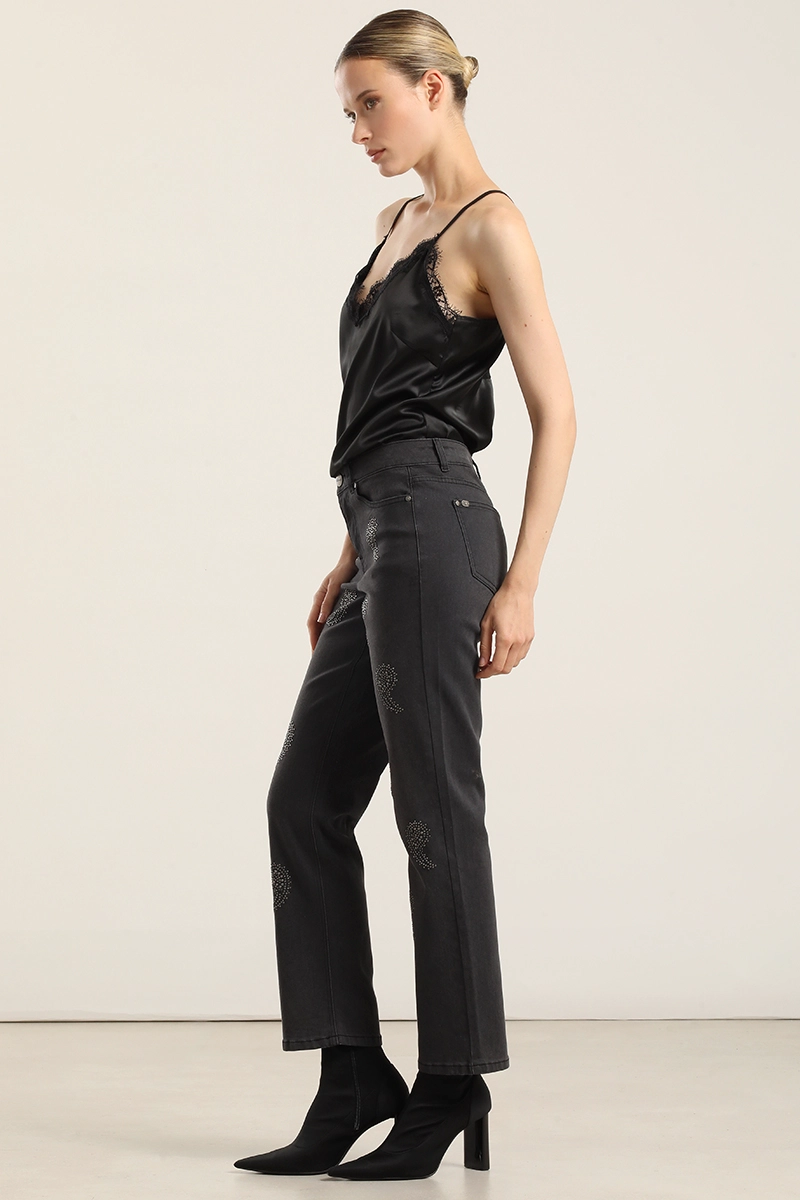 JEANS SLIM, AMEBAS TACHAS, GRIS LIOLA - 6