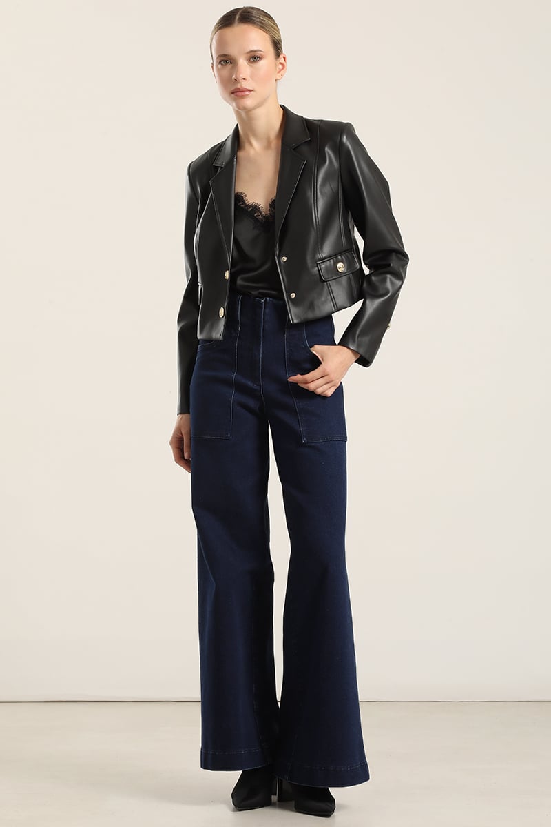 JEANS PALAZZO, TIRO MEDIO, AZUL LIOLA - 5