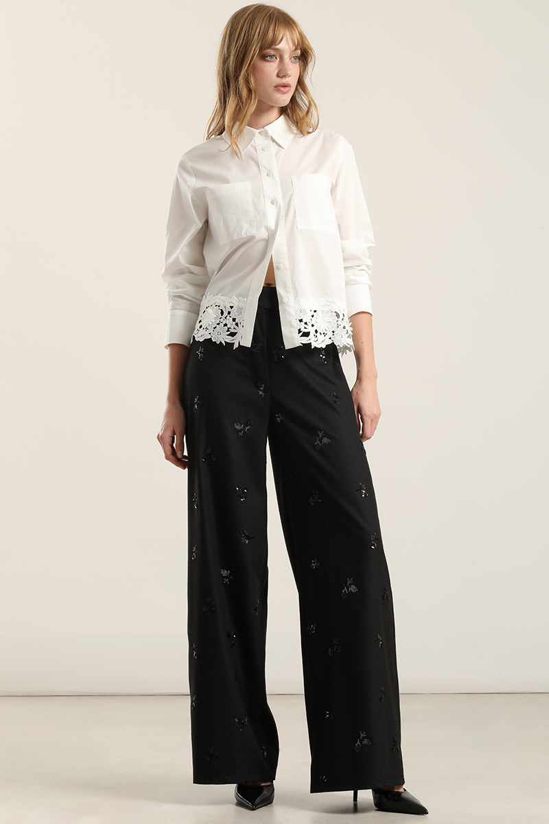 PANTALON RECTO, NEGRO LIOLA - 3