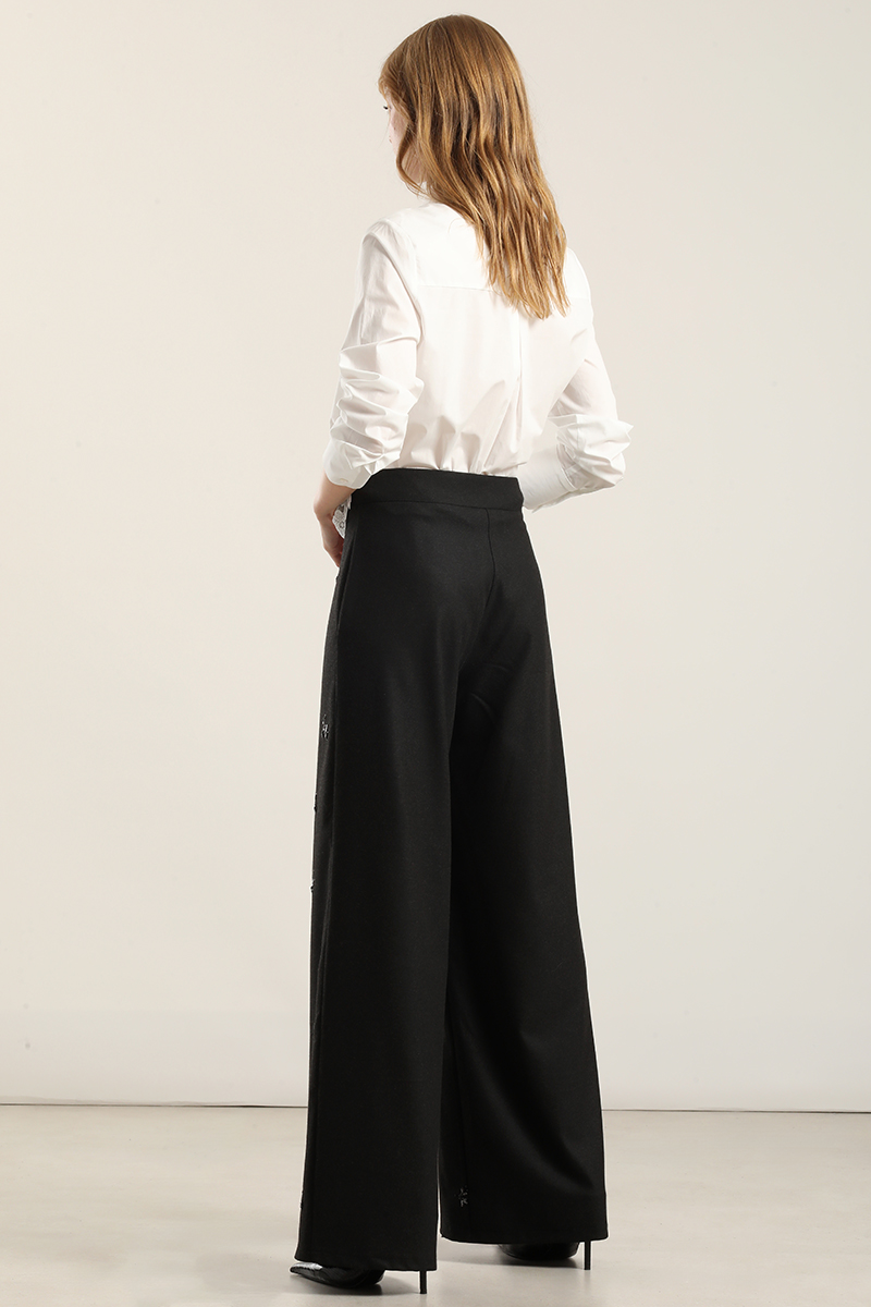 PANTALON RECTO, NEGRO LIOLA - 4