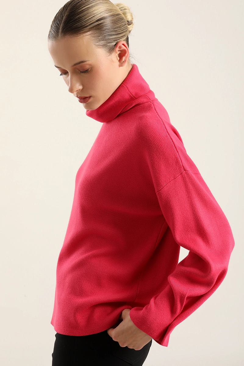 JERSEY PUNTO, BOTON JOYA, FUCSIA LIOLA - 7
