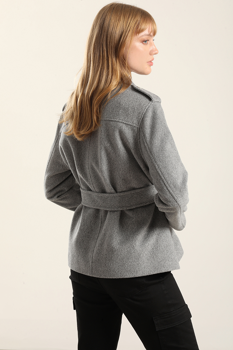 CHAQUETA BIKER MUFLON FANTASIA, GRIS LIOLA - 4