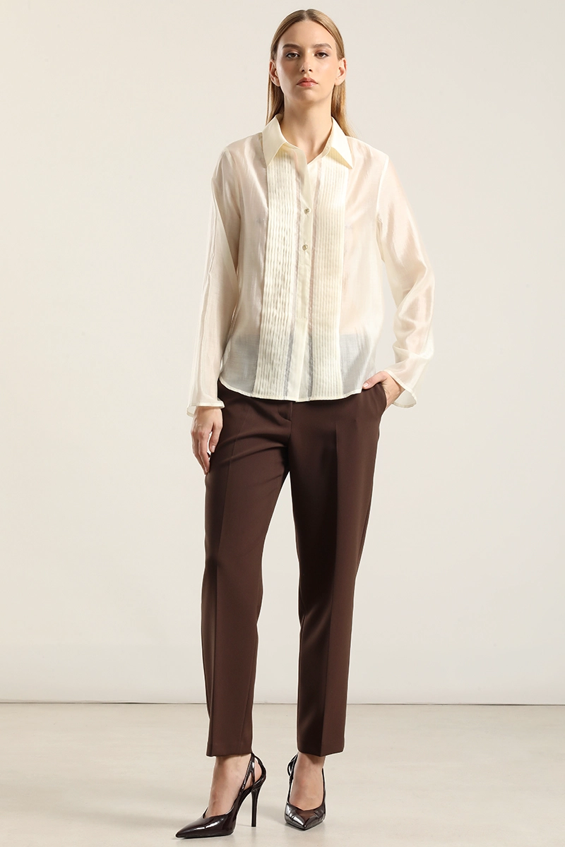 BLUSA ALFORZA CON LYOCELL, CRUDO LIOLA - 2
