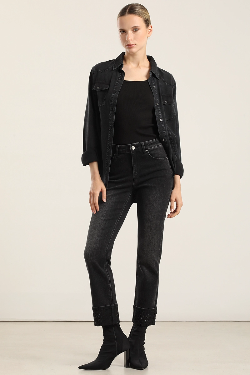 JEANS SLIM, NEGRO LIOLA - 2