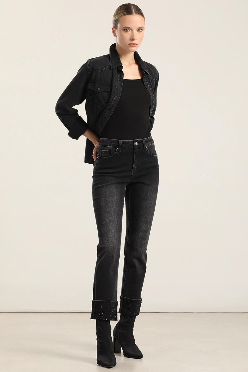 JEANS SLIM, NEGRO LIOLA - 3