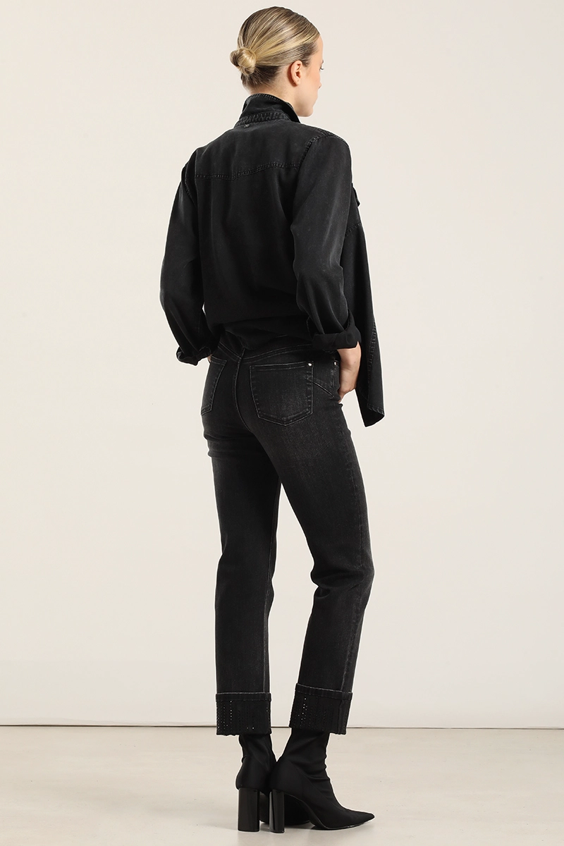 JEANS SLIM, NEGRO LIOLA - 6