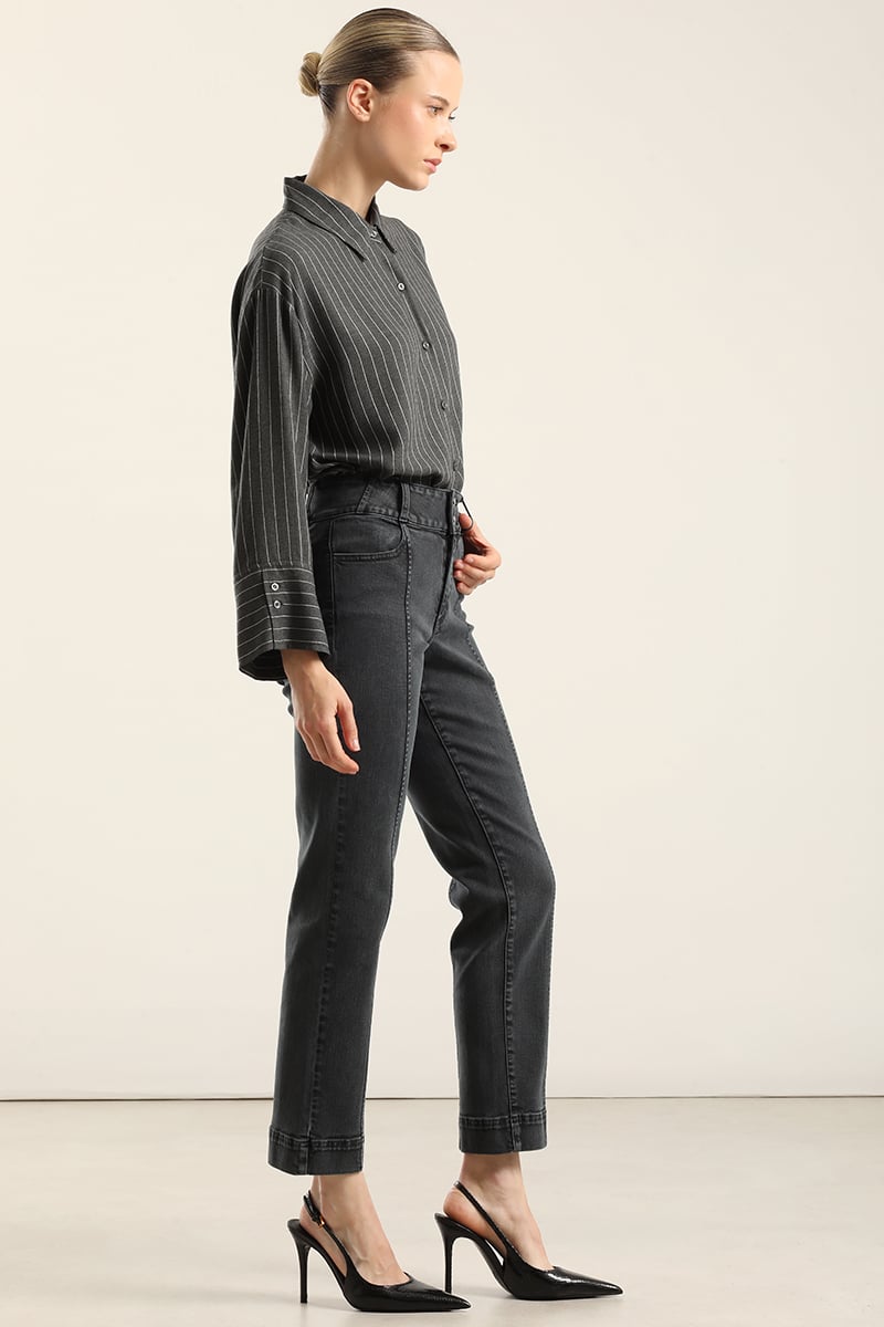JEANS SLIM, TIRO MEDIO, AZUL LIOLA - 2