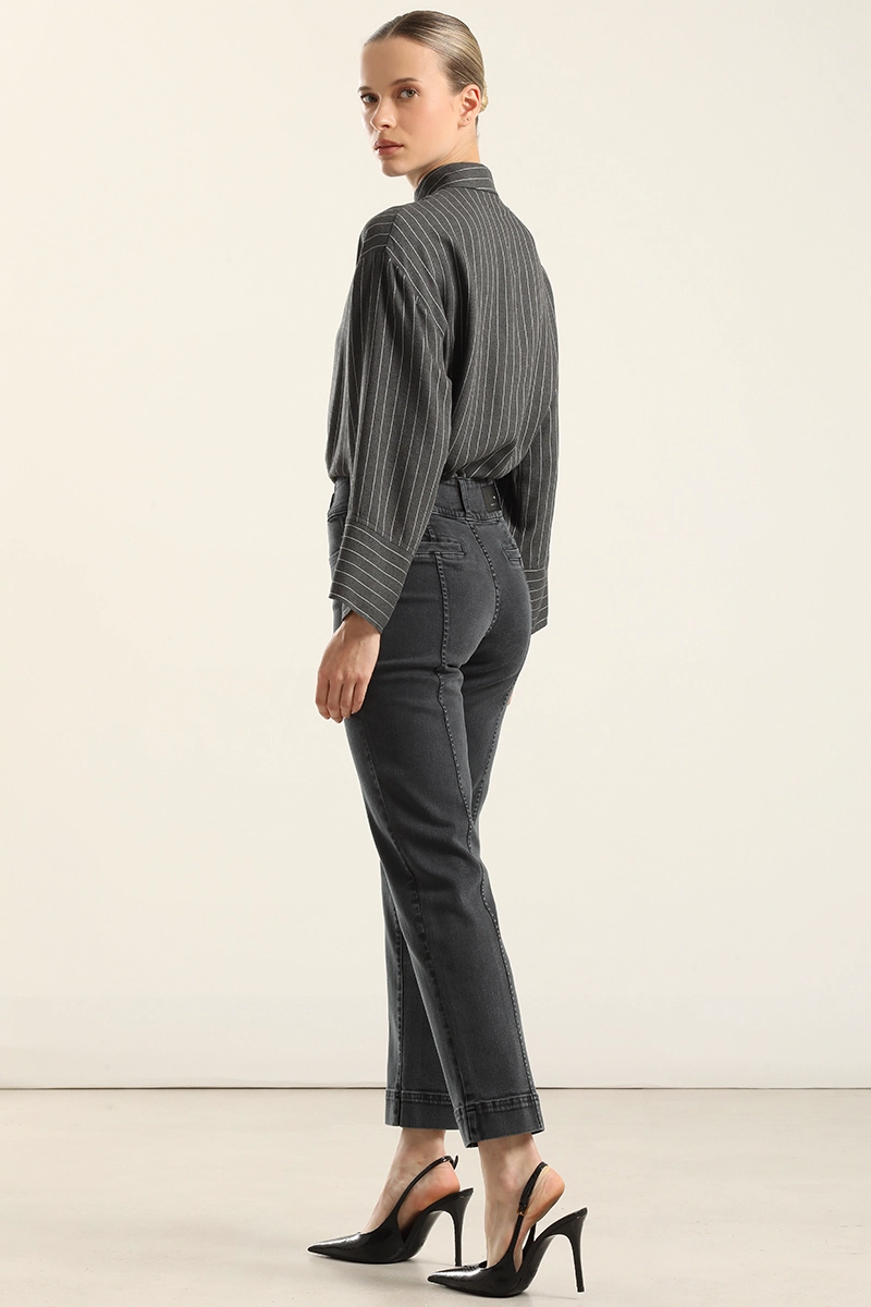 JEANS SLIM, TIRO MEDIO, AZUL LIOLA - 3
