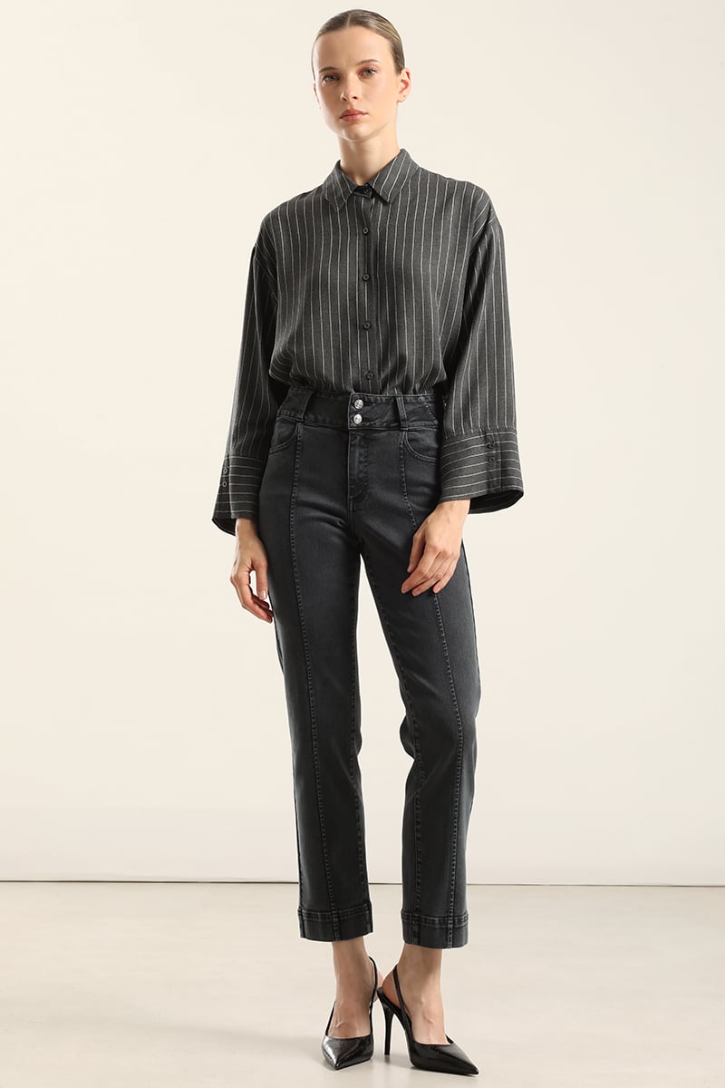 JEANS SLIM, TIRO MEDIO, AZUL LIOLA - 4