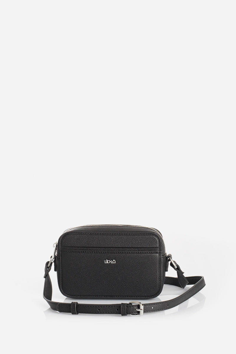 MINI CARTERA, SIMIL CUERO, NEGRO LIOLA - 1