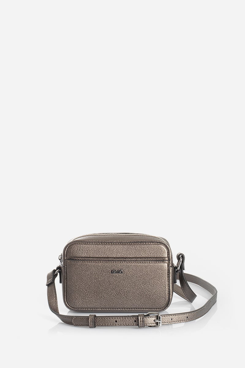 MINI CARTERA, SIMIL CUERO, GRAFITO LIOLA - 1