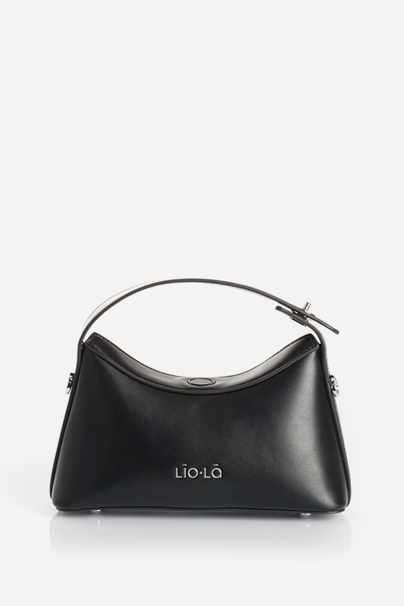 CARTERA PEQUEÑA, SIMIL CUERO, NEGRO LIOLA - 1