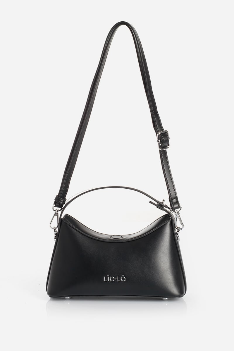 CARTERA PEQUEÑA, SIMIL CUERO, NEGRO LIOLA - 4