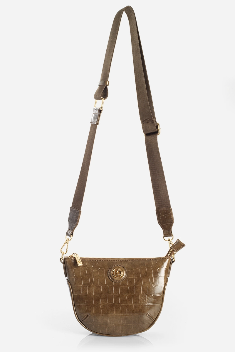 CARTERA BANDOLERA, SIMIL CROCCO, MILITAR LIOLA - 4