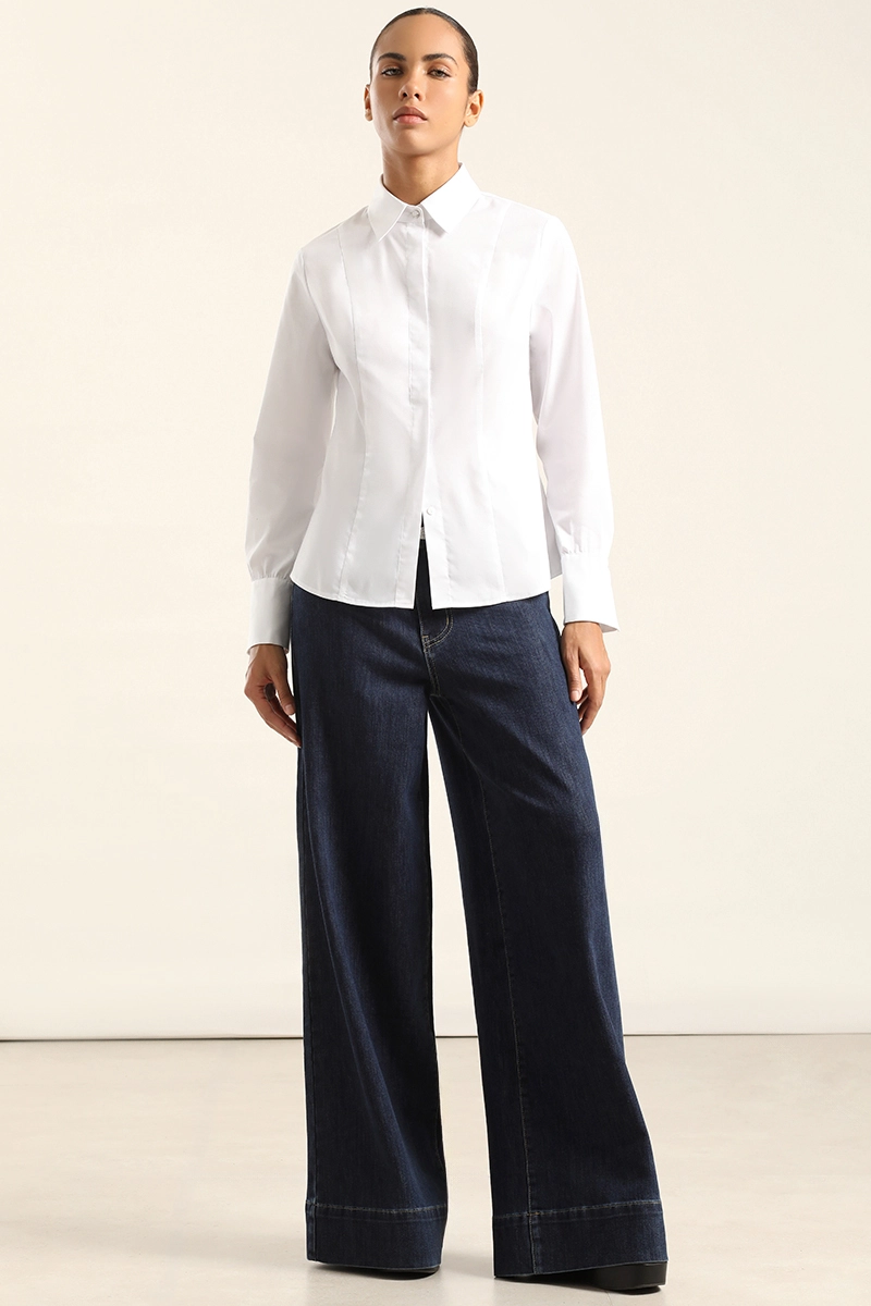 CAMISA BASICA POPLIN, CRUDO LIOLA - 2