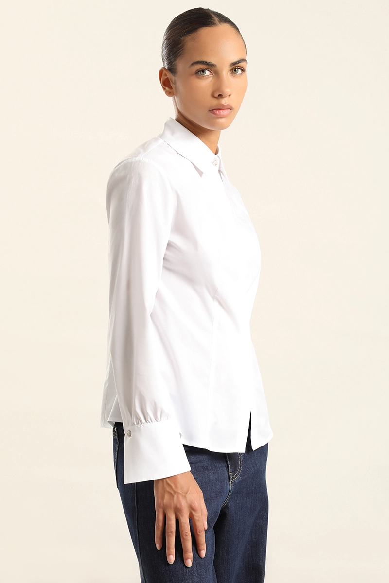 CAMISA BASICA POPLIN, CRUDO LIOLA - 3