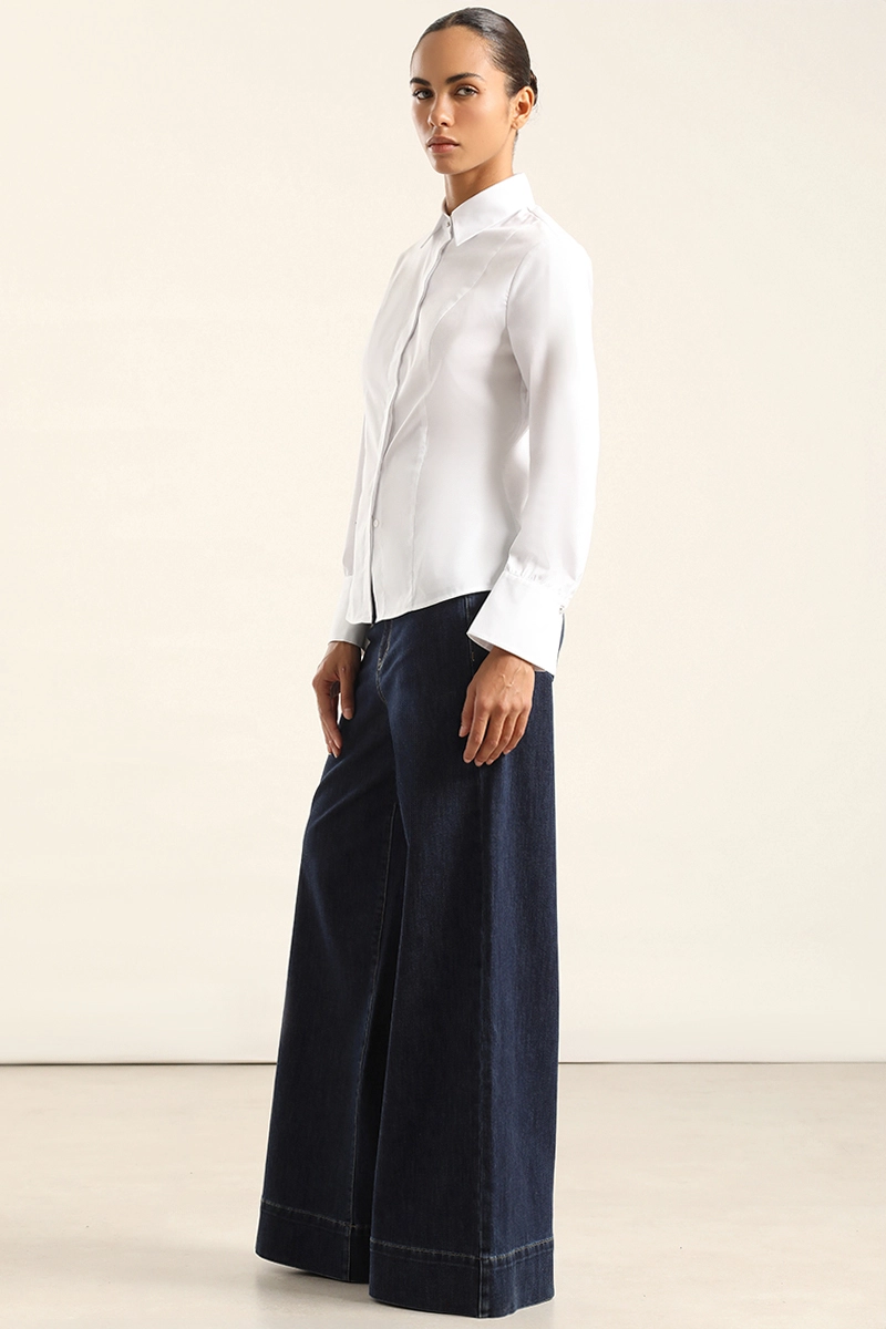 CAMISA BASICA POPLIN, CRUDO LIOLA - 6