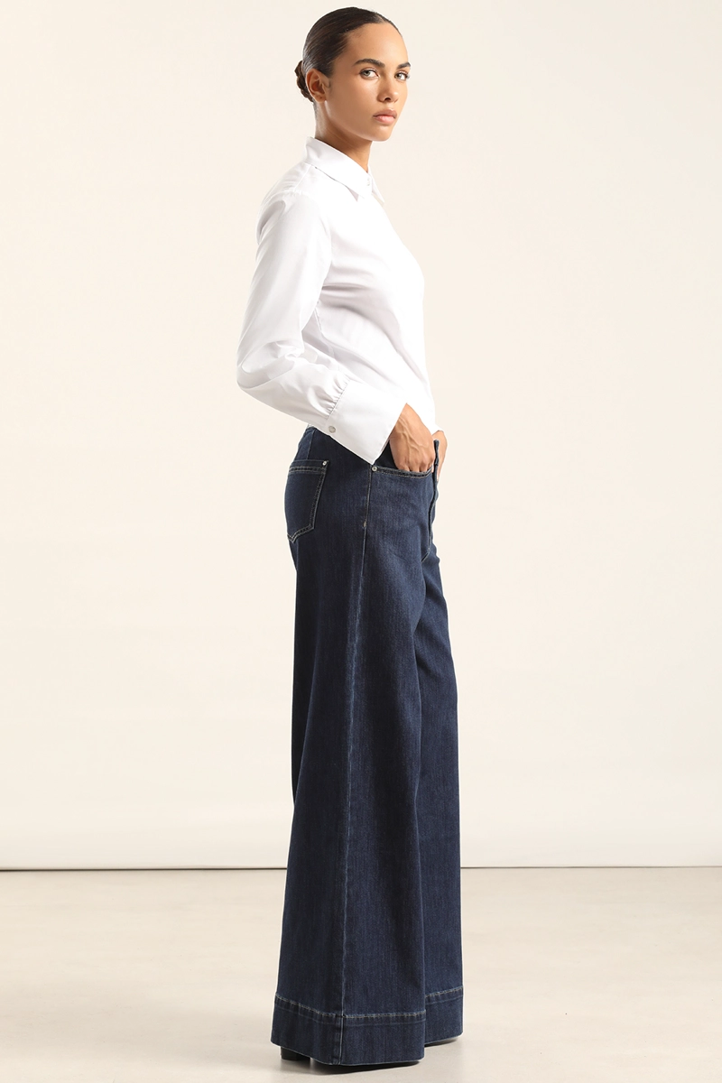 JEANS PALAZZO, TIRO ALTO, INDIGO LIOLA - 3