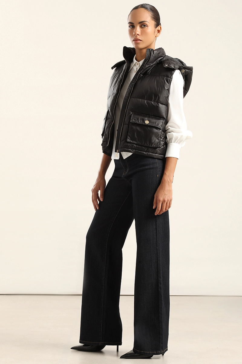 PARKA CON CAPUCHA DESMONTABLE,NEGRO LIOLA - 6