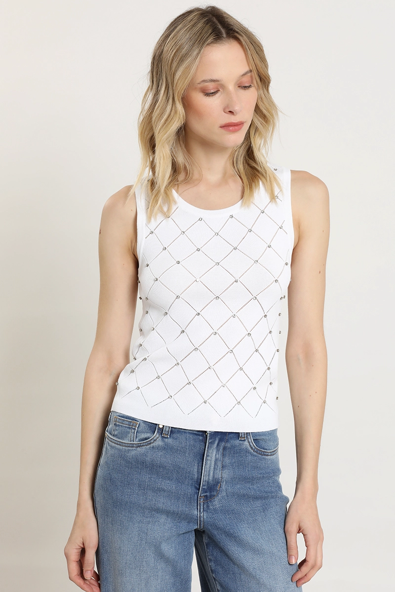 TOP PUNTO, APLICACION STRASS, CRUDO LIOLA - 1