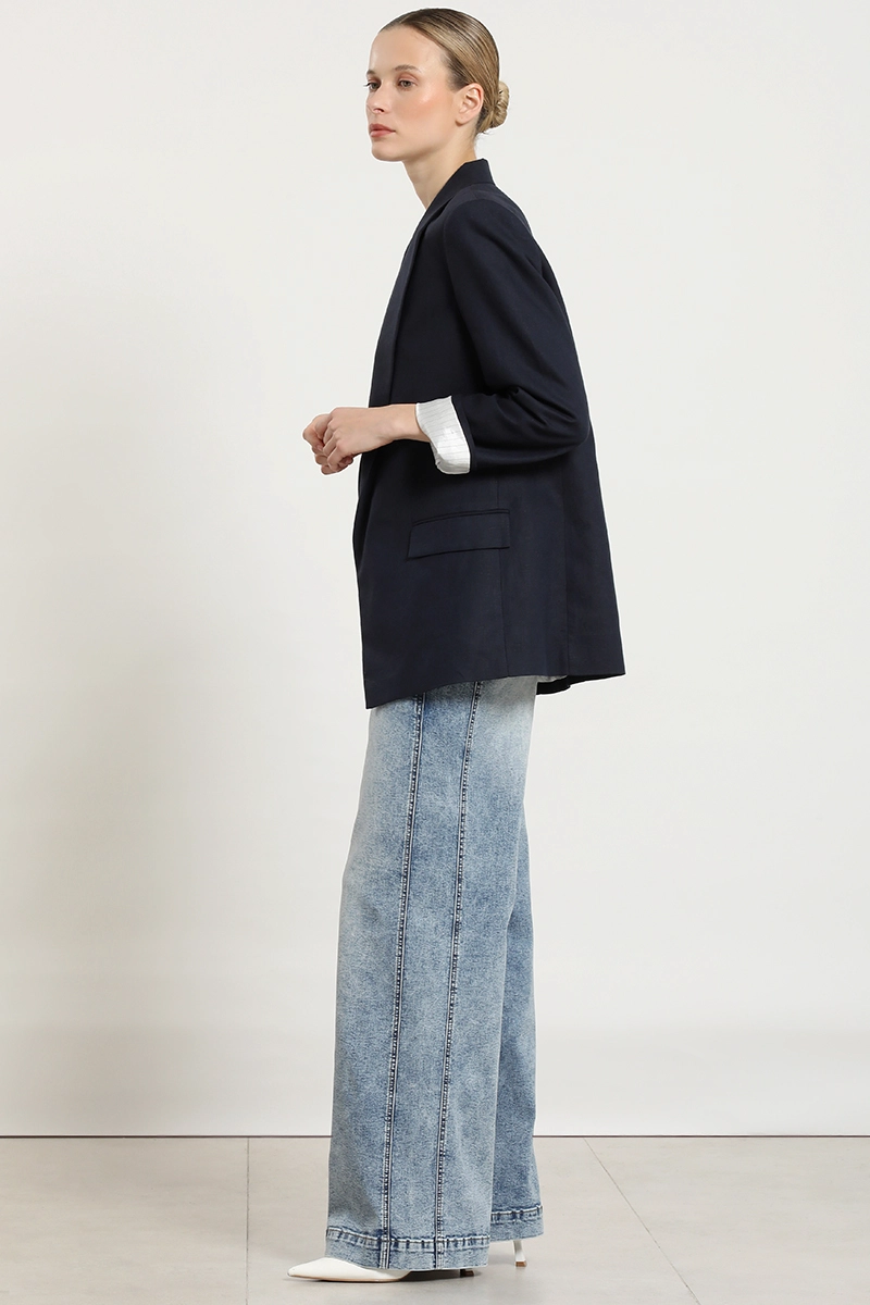 JEANS PALAZZO, TIRO ALTO, CELESTE LIOLA - 7