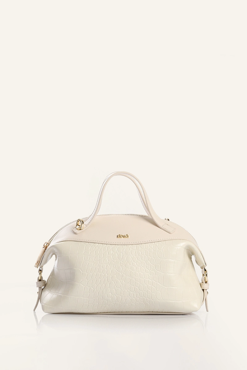 CARTERA PEQUEÑA SIMIL CROCCO BEIGE LIOLA - 1
