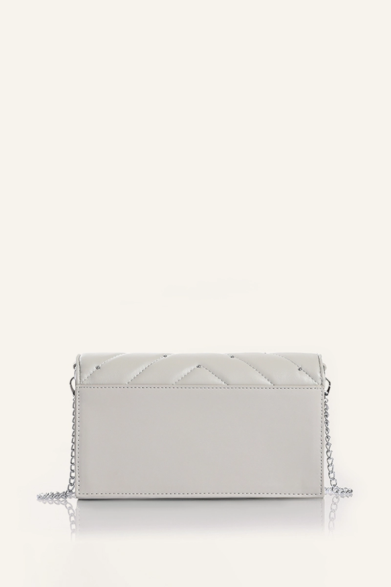 SOBRE TACHAS SIMIL CUERO GRIS LIOLA - 3
