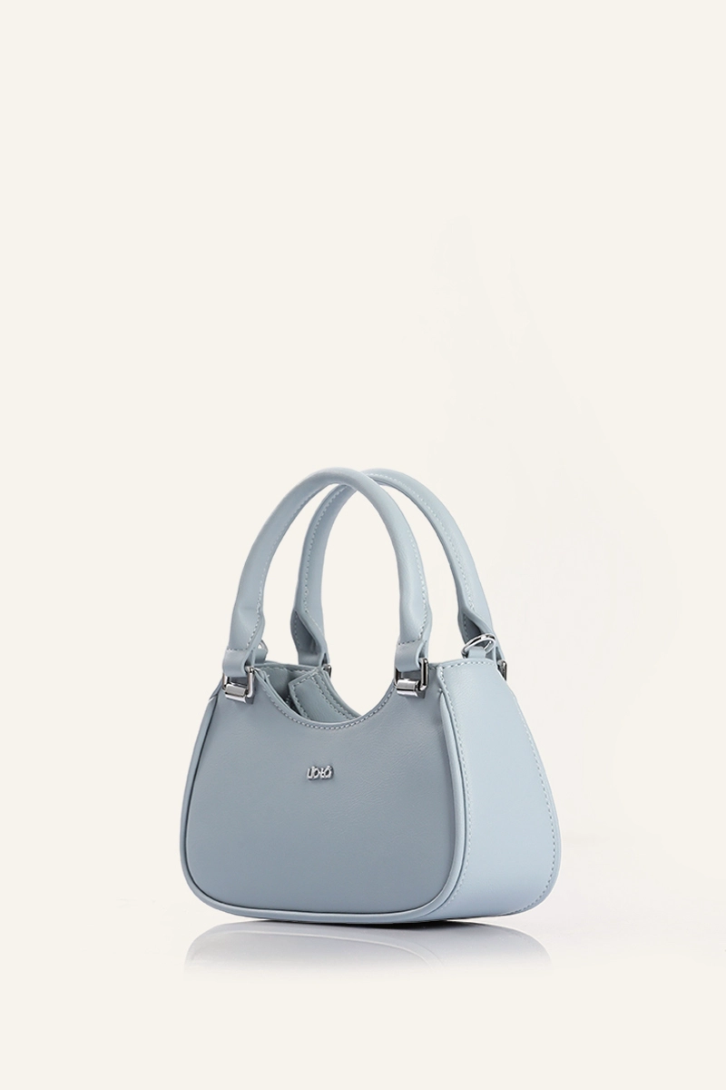 CARTERA PEQUEÑA SIMIL CUERO CELESTE LIOLA - 2