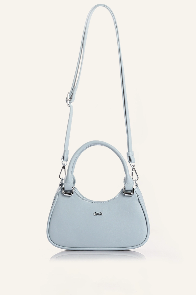 CARTERA PEQUEÑA SIMIL CUERO CELESTE LIOLA - 4