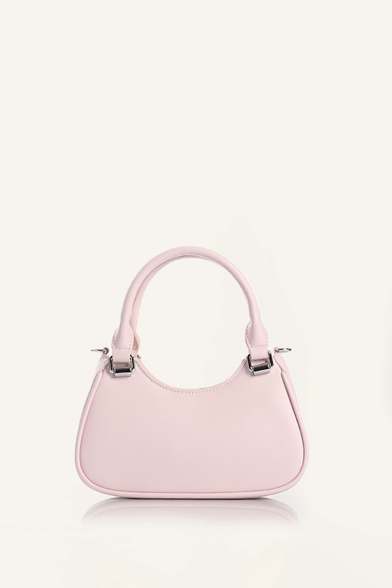 CARTERA PEQUEÑA SIMIL CUERO ROSA LIOLA - 3