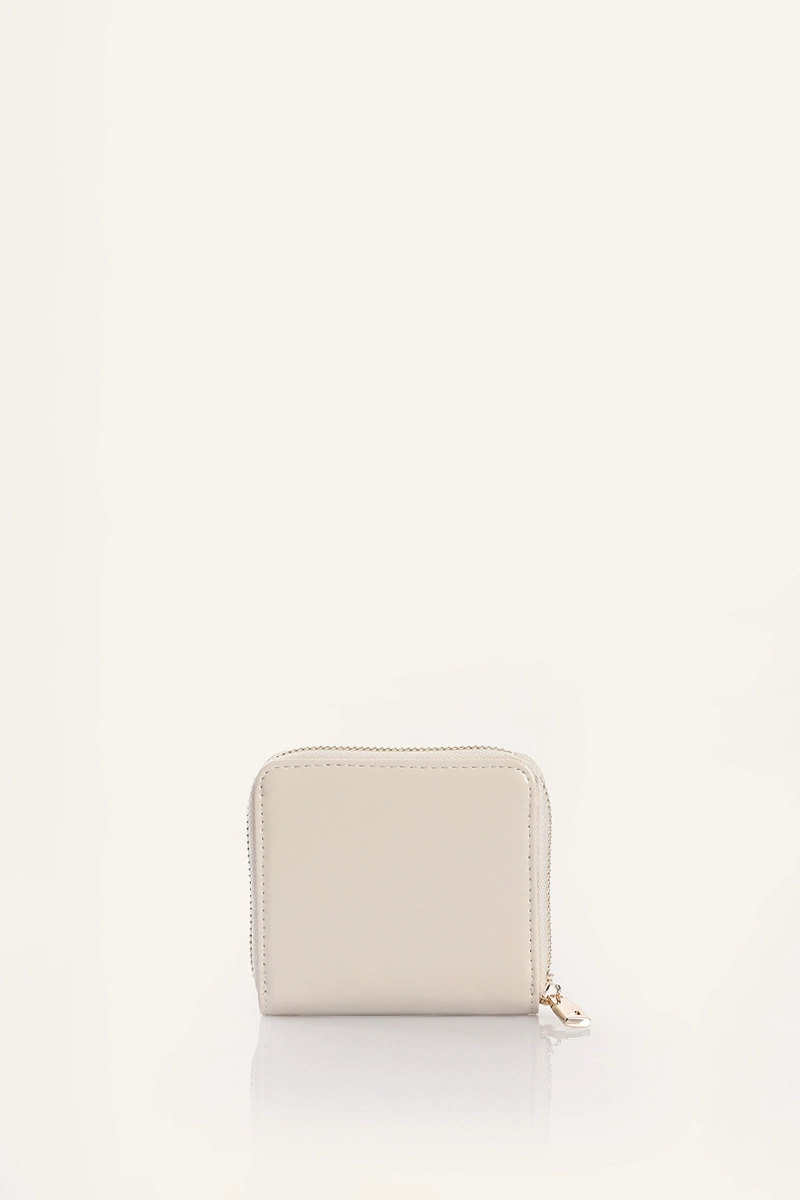 BILLETERA REPTIL SIMIL CUERO BEIGE LIOLA - 3