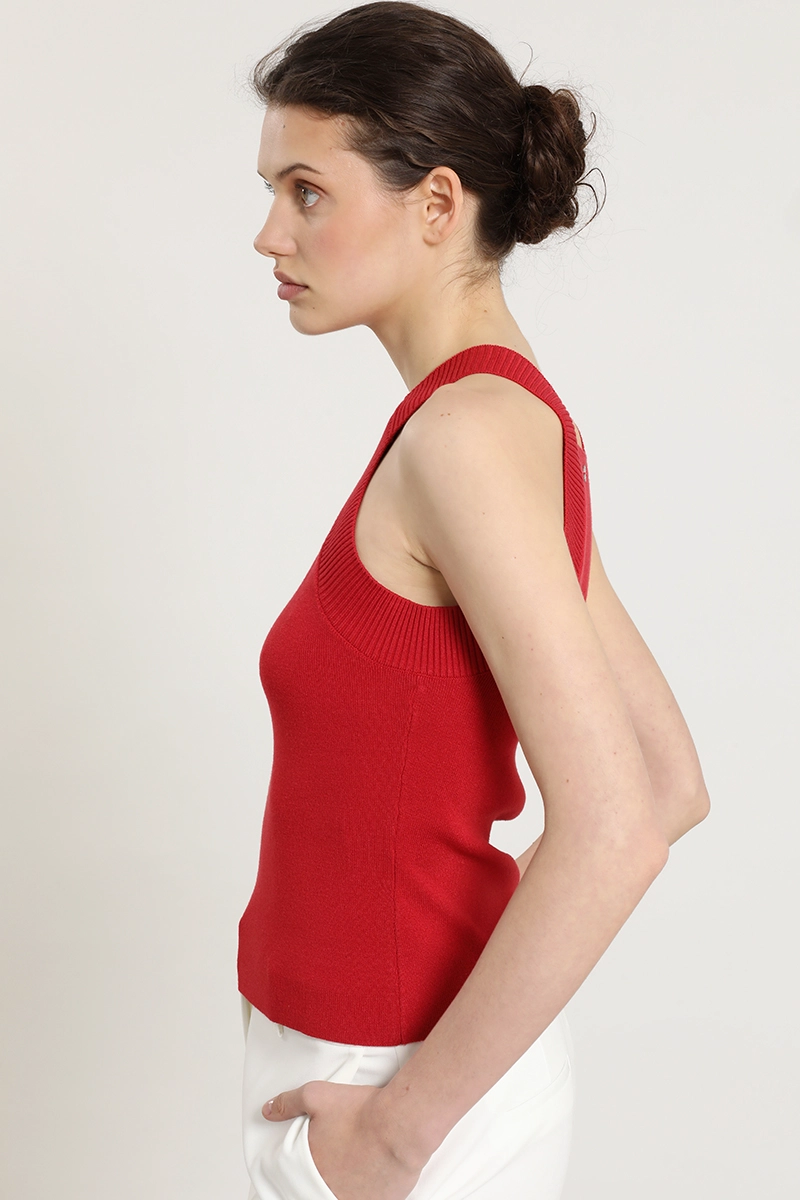 TOP PUNTO, HALTER, ROJO LIOLA - 6