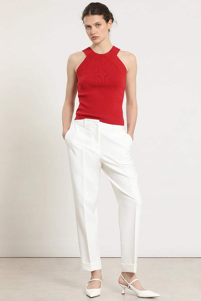 TOP PUNTO, HALTER, ROJO LIOLA - 7