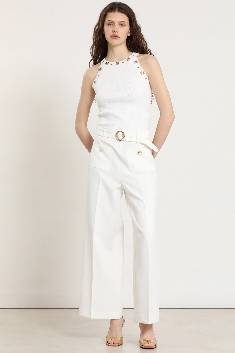 TOP PUNTO, HALTER, TACHAS, CRUDO LIOLA - 2