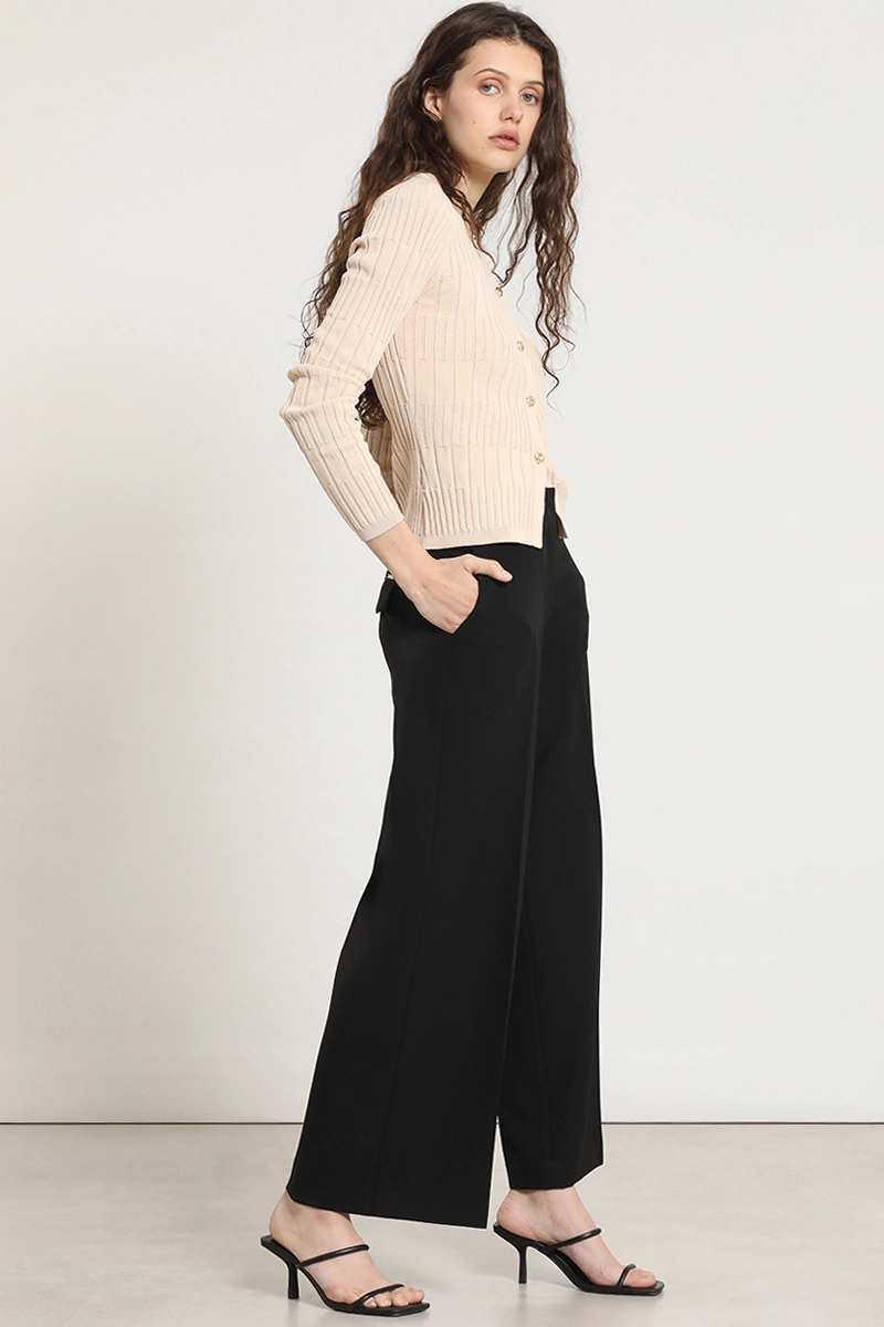 PANTALON CROPPED WIDE, NEGRO LIOLA - 2