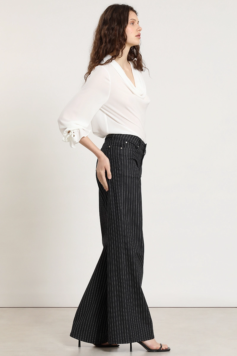 JEANS COLOR FANTASIA RAYAS, GRIS LIOLA - 2