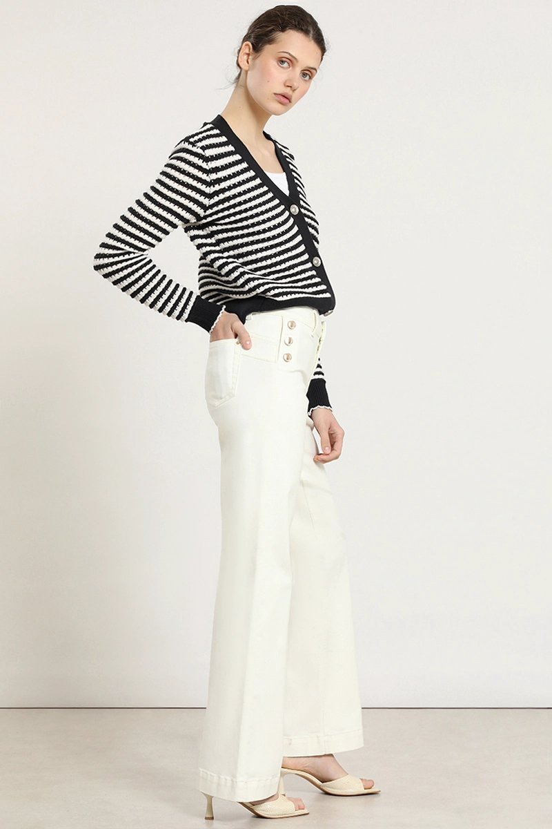 JEANS COLOR BOOTCUT, CRUDO LIOLA - 4