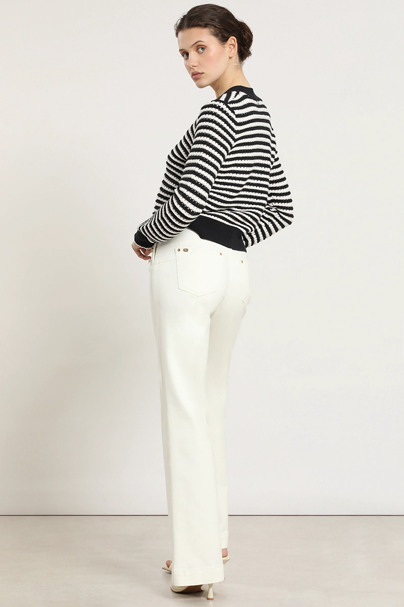 JEANS COLOR BOOTCUT, CRUDO LIOLA - 5