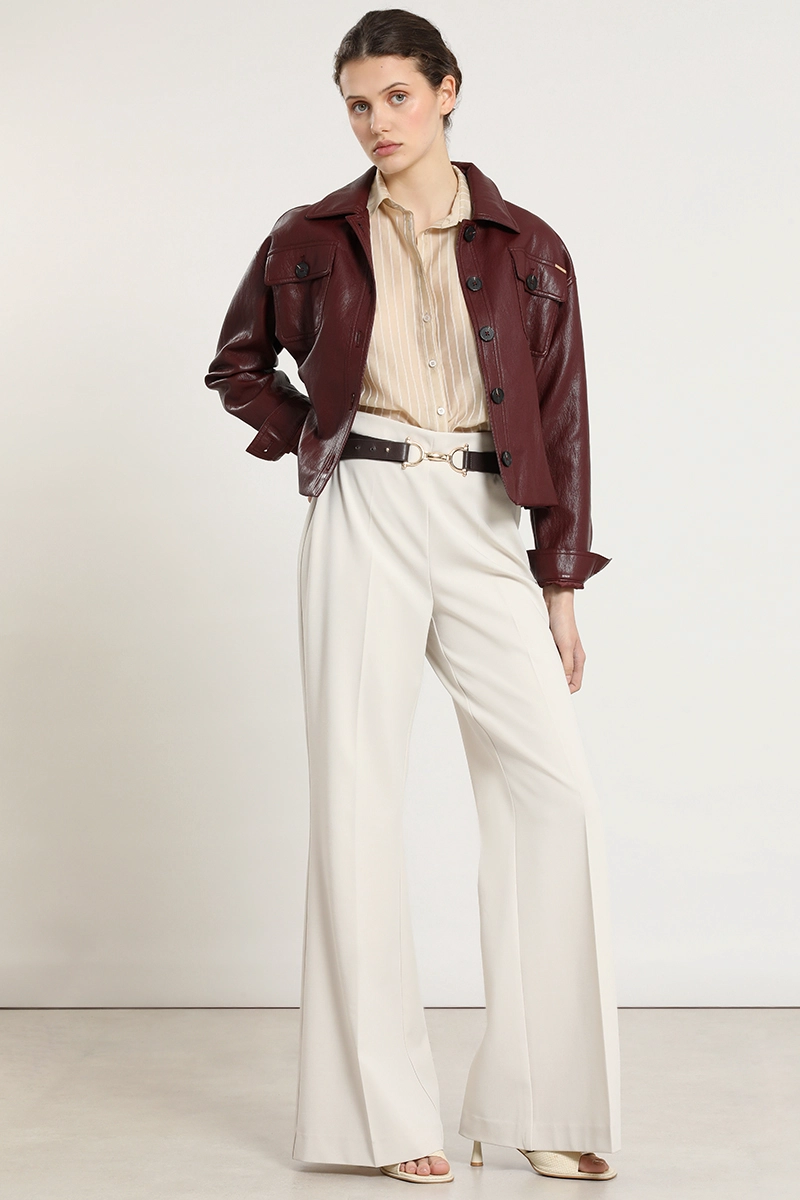 CHAQUETA EFECTO CUERO, BURDEO LIOLA - 7