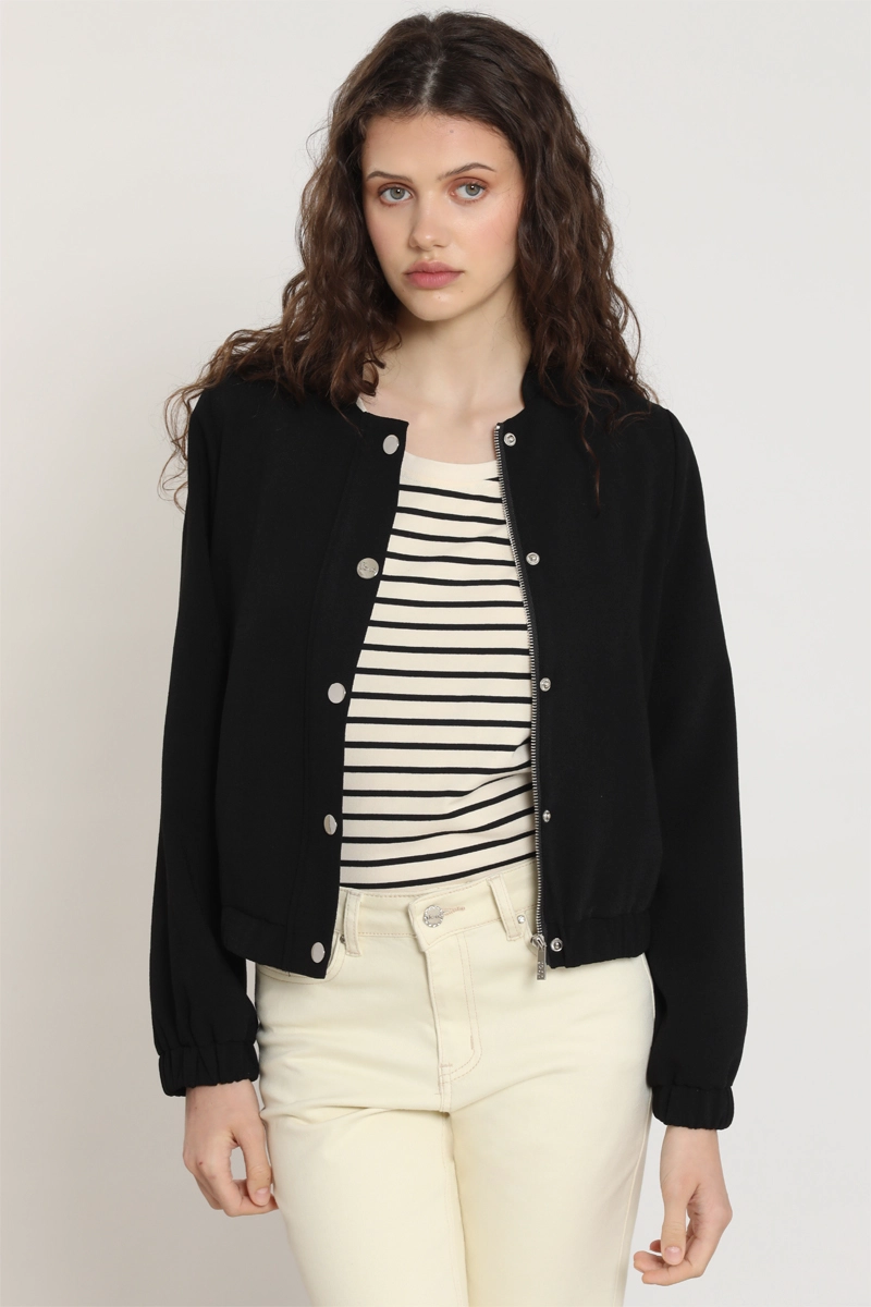 CHAQUETA BOMBER, NEGRO LIOLA - 6
