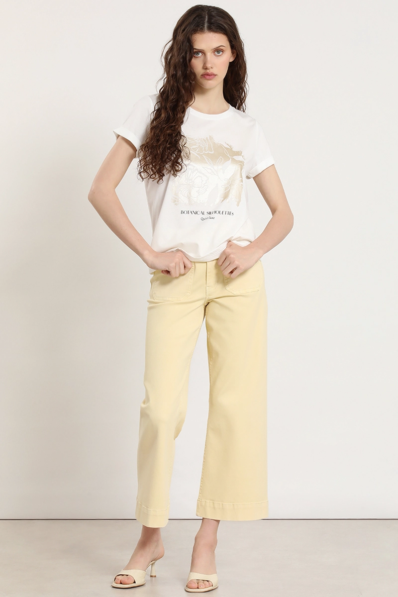 POLERA ESTAMPADO BOTANICAL SILHOUETTE, CRUDO LIOLA - 6