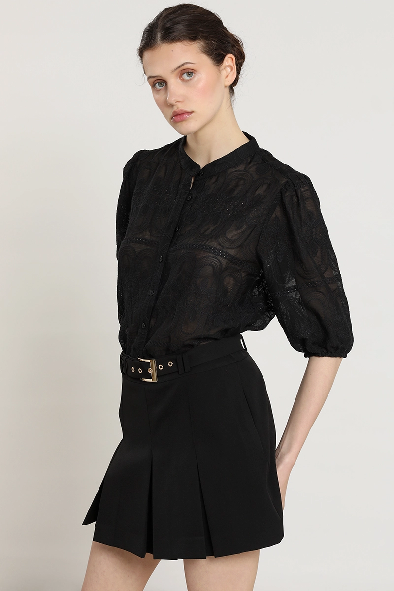 BLUSA BORDADO FANTASIA, NEGRO LIOLA - 5